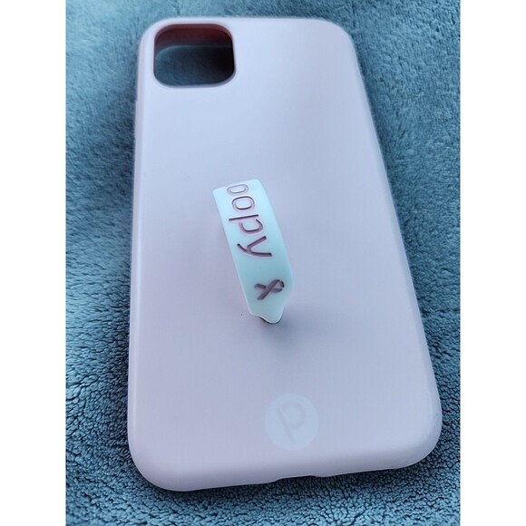 Loopy Case For iPhone 12 13 14 Pro  Breast Cancer Awareness Pink - Picture 1 of 7